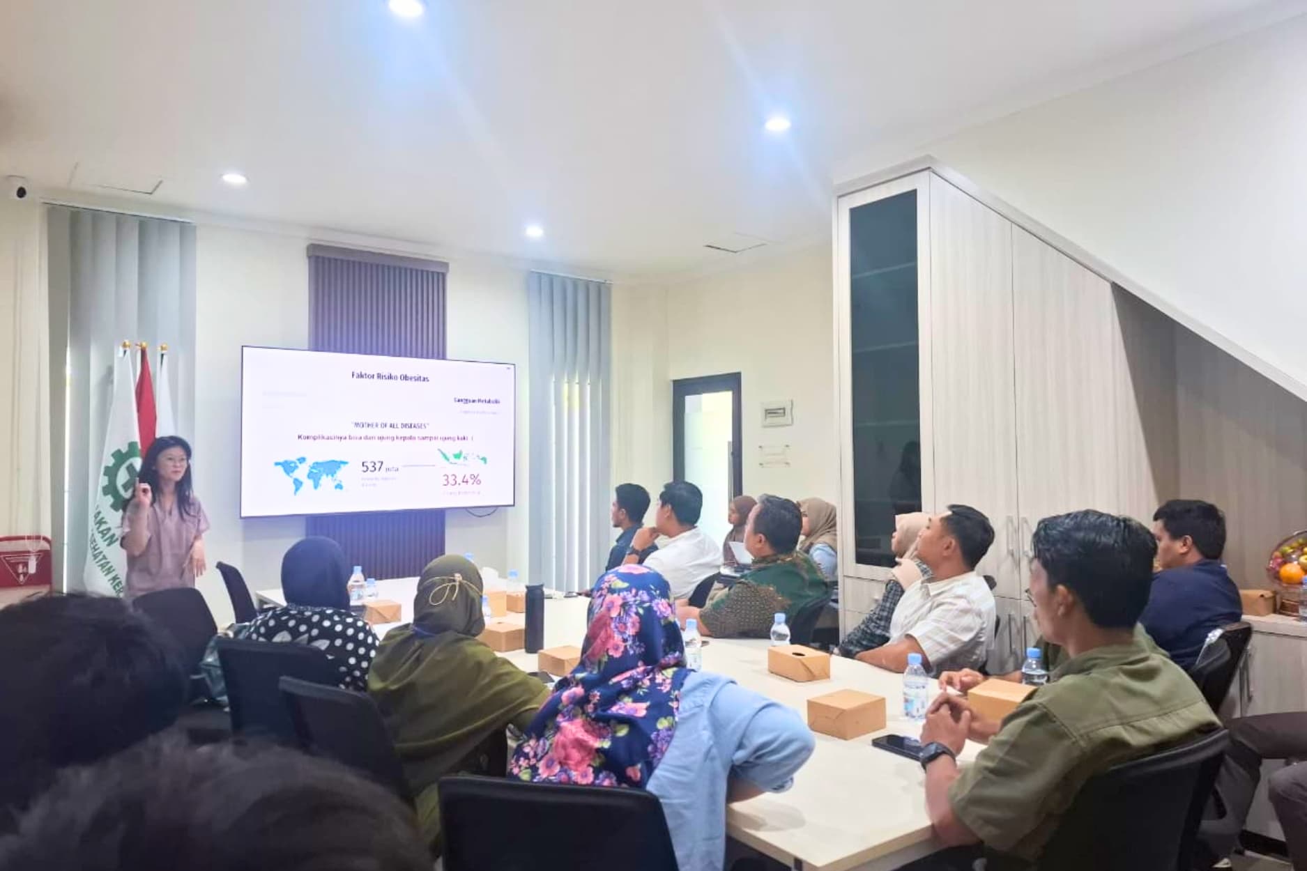 Seminar Kesehatan BMI & ISPA untuk karyawan PT ACS, 2026