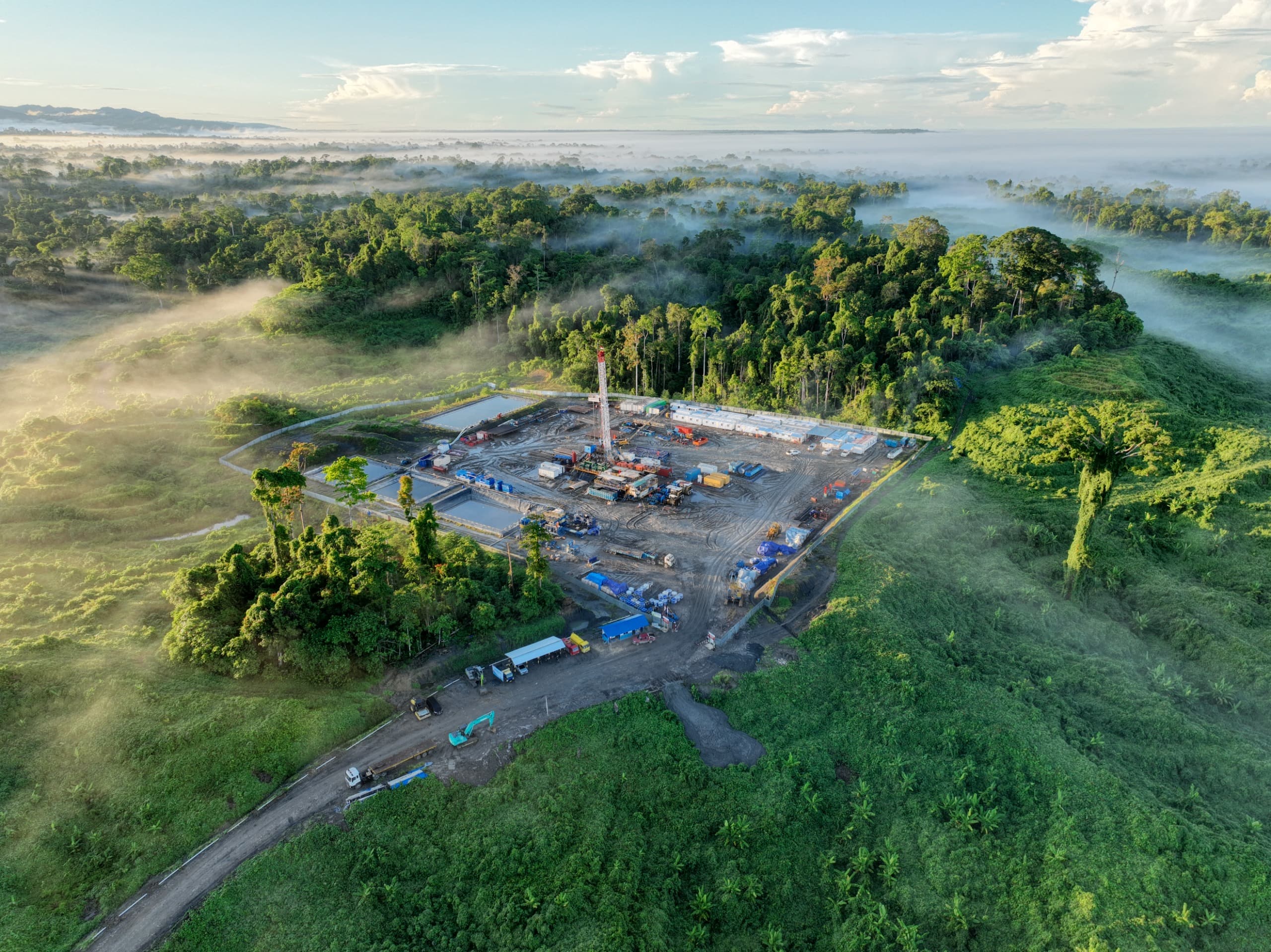 Foto operasional lapangan PT Adiguna Cakra Semesta
